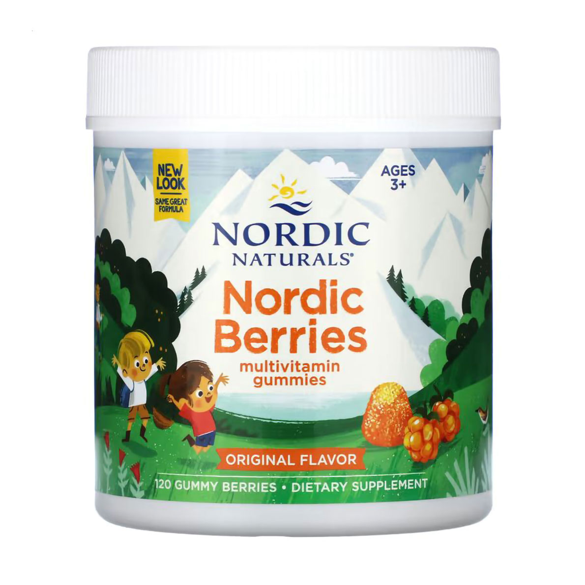 Мультивітаміни Nordic Naturals Nordic Berries Original Flavor Multivitamin, 120 жувальних цукерок